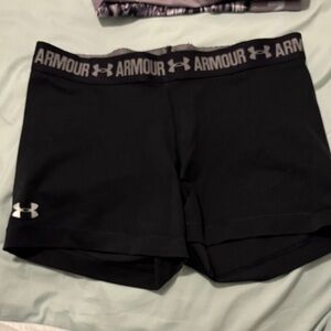 Under Armour Women's Black Athletic Shorts